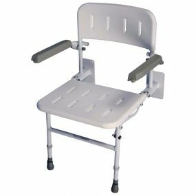 Solo Deluxe Standard Wall Mounted Shower Seat