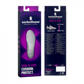 New Sorbothane Cush N Step Insoles - Size 11-12.5