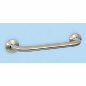 Stainless Steel Grabrail (Satin Polished) (35mm Thick) (Concealed Fixings) - 75cm