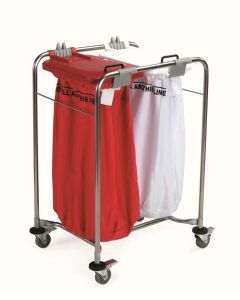 Medi-Cart Laundry Trolley - 2 Bag Cart