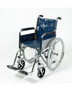 Self-Propelled Wheelchair - With detachable Armrests and Footrests, and Folding Back - 18