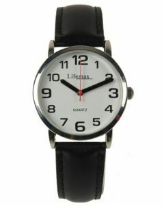 Clear Time Watch - Ladies Leather Strap