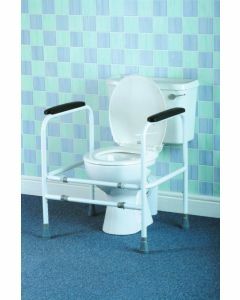 Adjustable Toilet Surround - Aluminium
