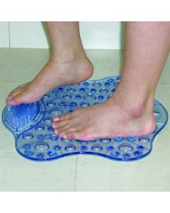 Bathmat with Foot Cleaner