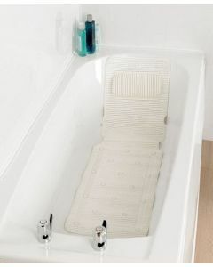 Extra Long Bath Mat with Neck Rest