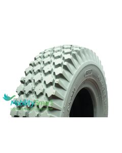 Primo - Solid / Puncture Proof Grey Tyre (Pattern Block C156) - 410/350 X 5