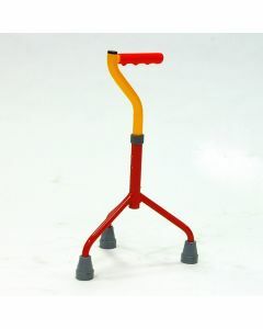 Coloured Childrens Tripod Walking Stick