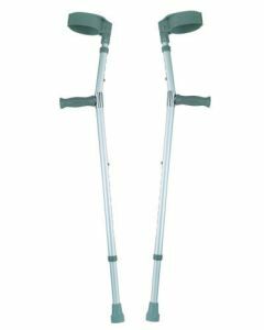 Double Adjustable Forearm Crutches 