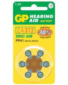 ZA312 Hearing Aid Batteries