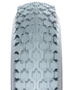 Impac - Grey Pneumatic Tyre (Pattern Block IS307) Size:410/350 X 6