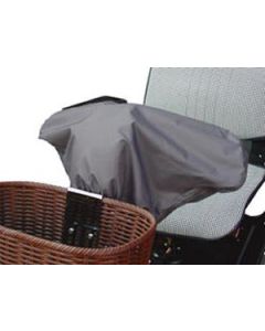 Scooter Tiller Cover With Panel - Grey
