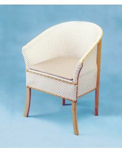 Basket Weave Commode Chair