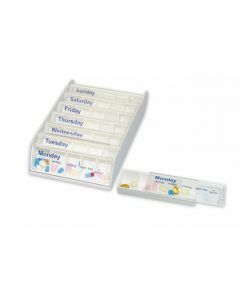 Anabox Weekly Pill Box - White
