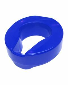 Armley Raised Toilet Seat (Blue) - 10cm (4
