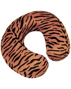 Memory Foam Neck Cushion - Brown Tiger