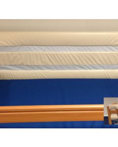 Padded Bed Cot Bumper with Net Window