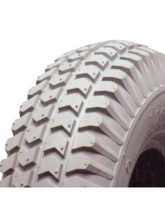 Cheng Shin - Pneumatic Grey Tyre (Pattern Block C248) - 300 X 4 (260 X 85)