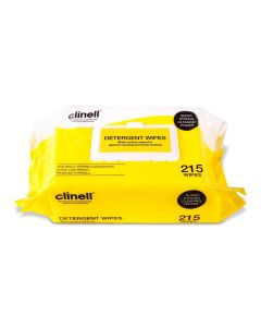 Clinell Detergent Wipes - Pack of 215