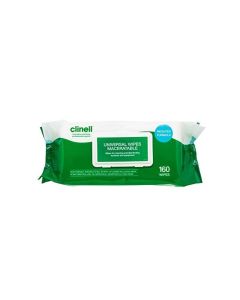 Clinell Universal Maceratable Wipes - Pack of 160