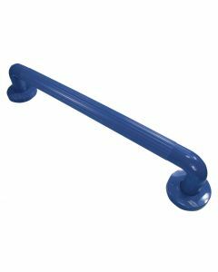 Deluxe Plastic Fluted Grab Rail - Blue - 600mm