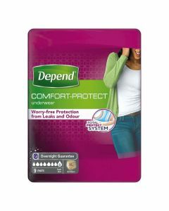 Depend Comfort Protect Incontinence Underwear Level 8 - XL - Pack of 9