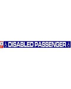 Sticker Haus Disabled Passenger sticker no 29