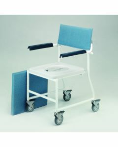 Dual Mobile Shower Chair Commode