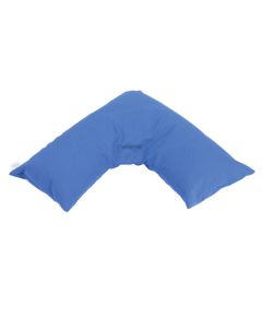 V Shaped Back Support Pillow - Cotton Cover