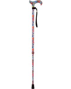 Deluxe Patterned Walking Cane