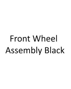 Tri Walker - Front Wheel Assembly Black (Days 240)