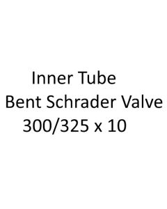Inner Tube - Bent Schrader Valve - 300/325 x 10