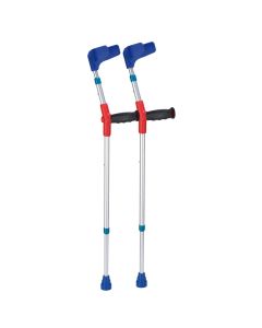 Ossenberg Soft Grip Double Adjustable Junior Crutches