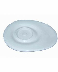 Wade Dignity Large Saucer - White
