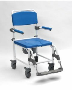Adaptable Shower Commode Chair - Attendant Controlled