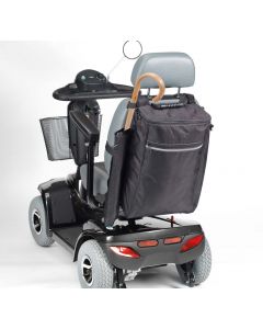 Mobility Scooter Bag with Stick and Crutch Holder