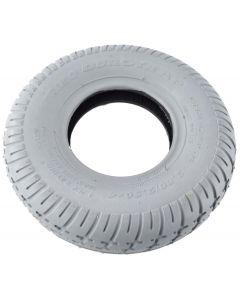 Primo - Pneumatic Grey Tyres - Pattern Block C9210 Square Type - Tyre Size 280/250 x 4