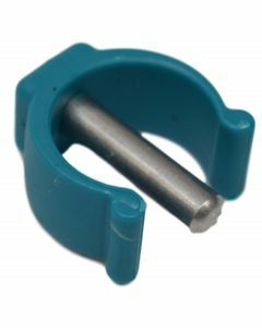 Replacement Horseshoe Clips For Rebotec - Ergonomic Soft Grip Coloured Crutches (Turquoise)