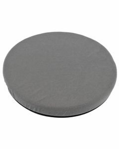 Z-Tec Velour Cover Turning Cushion - Grey (15x2