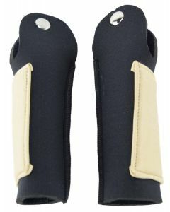 Deluxe Crutch Handle Sleeves For Standard Handles (Pair) - Black