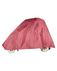 Shaped Lightweight Mobility Scooter Cover - Burgundy (Large)
