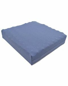 Putnams Sero Pressure Coccyx Convoluted Standard Foam Stockinette Cover Cushion - Blue (17x16x4