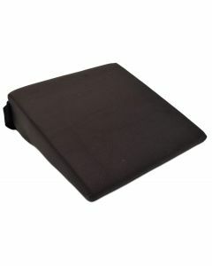 Harley 11° Velour Cover Wedge Cushion - Black (14x14x10