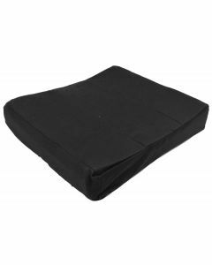 Aidapt Nylon Cover Lumber Cushion - Black (13x15x3") 