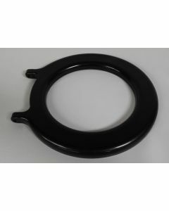 Stacking Commode Replacement Black Toilet Seat