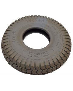 DSI - Pneumatic Grey Tyre (Block Pattern) (3.00-4)
