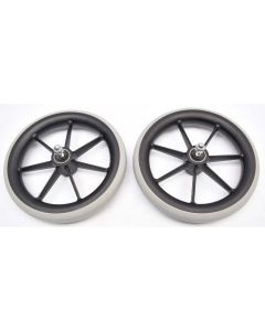 Invacare Alu Lite Wheelchair - Replacement Front Wheels (Pair)