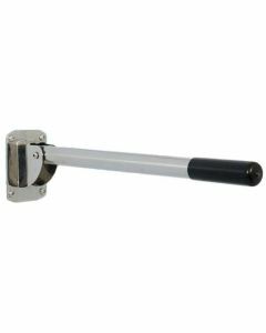 Stainless Steel Hinged Toilet Support Rail - 760mm