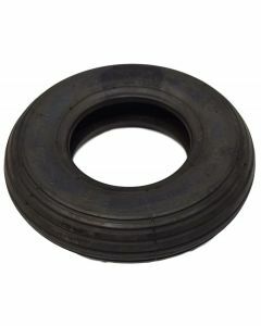 Black Ribbed Tyre - C179B  200 x 50 (8x2)