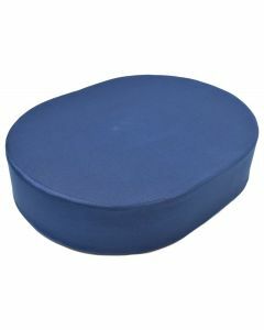 Drive Devilbis Standard Foam Oval Cushion - Blue (17x12.5x3.5