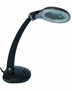 2 In 1 Daylight Magnifying Lamp - Black
